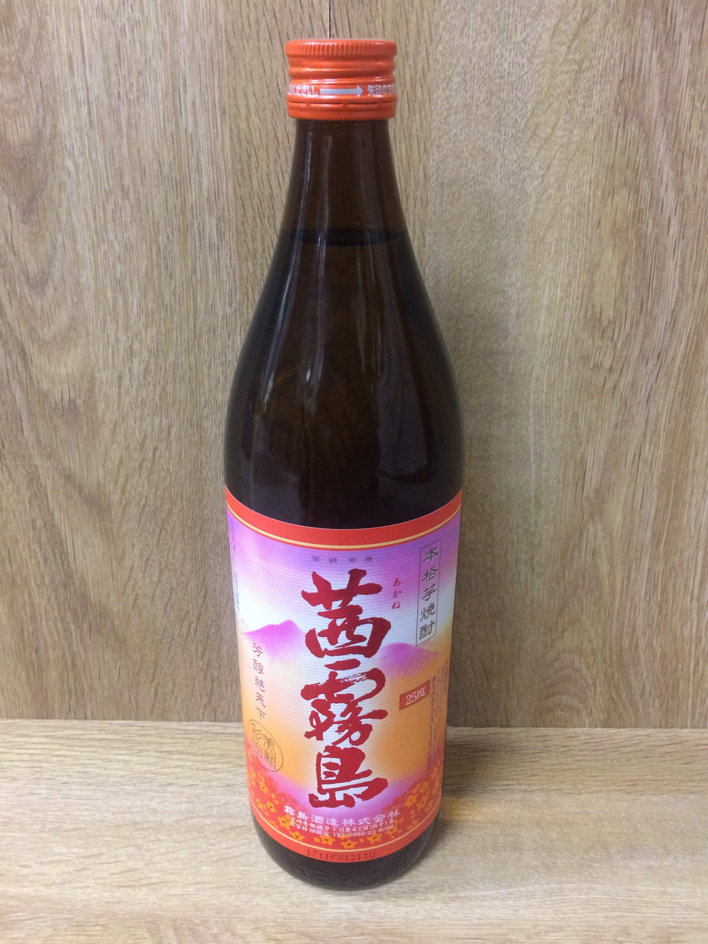 芋焼酎 茜霧島 900ml